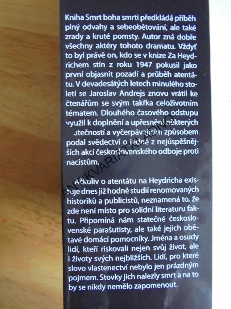 SMRT BOHA SMRTI, ATENTÁT HEYDRICH, VÁLKA, HITLER