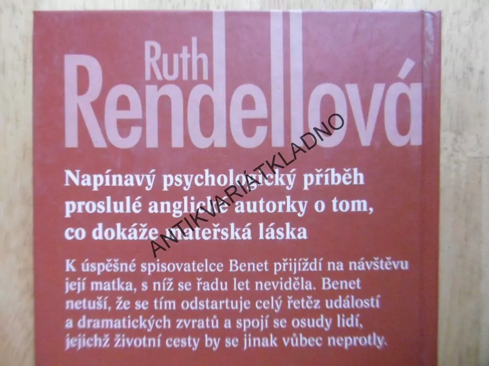 ČAS VŠECHNO ZAHOJÍ, RUTH RENDELLOVÁ, **an