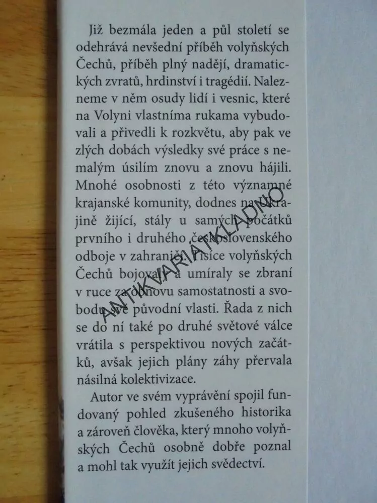 HISTORICKÉ DRAMA VOLYŇSKÝCH ČECHŮ, RICHTER