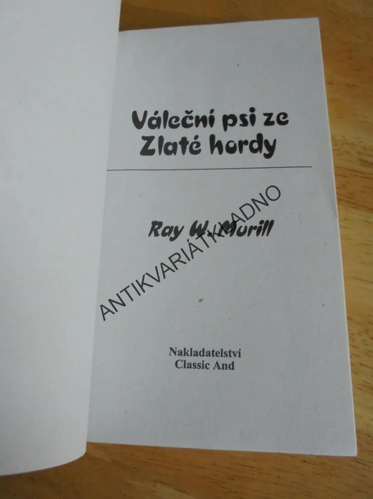 MARS ATTACKS,VÁLEČNÍ PSI ZE ZLATÉ HORDY,R. MURRILL, **an