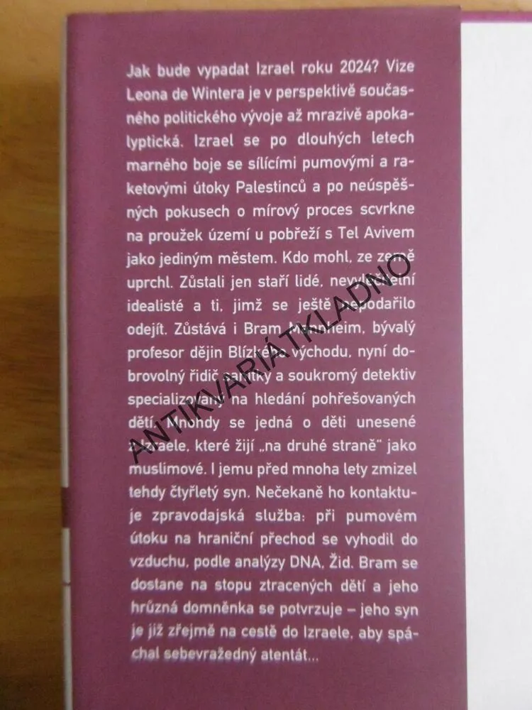 PRÁVO NA NÁVRAT, LEON DE WINTER, **an