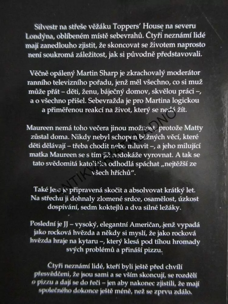 DLOUHÁ CESTA DOLŮ, NICK HORNBY, **an