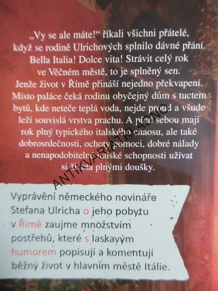 ČTYŘI ROČNÍ OBDOBÍ: ROK V ŘÍMĚ, STEFAN ULRICH, **an