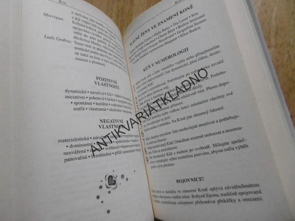 NEBESKÁ ZNAMENÍ PRO POZEMSKÉ BOHYNĚ, ANGELICA DANTON, **an