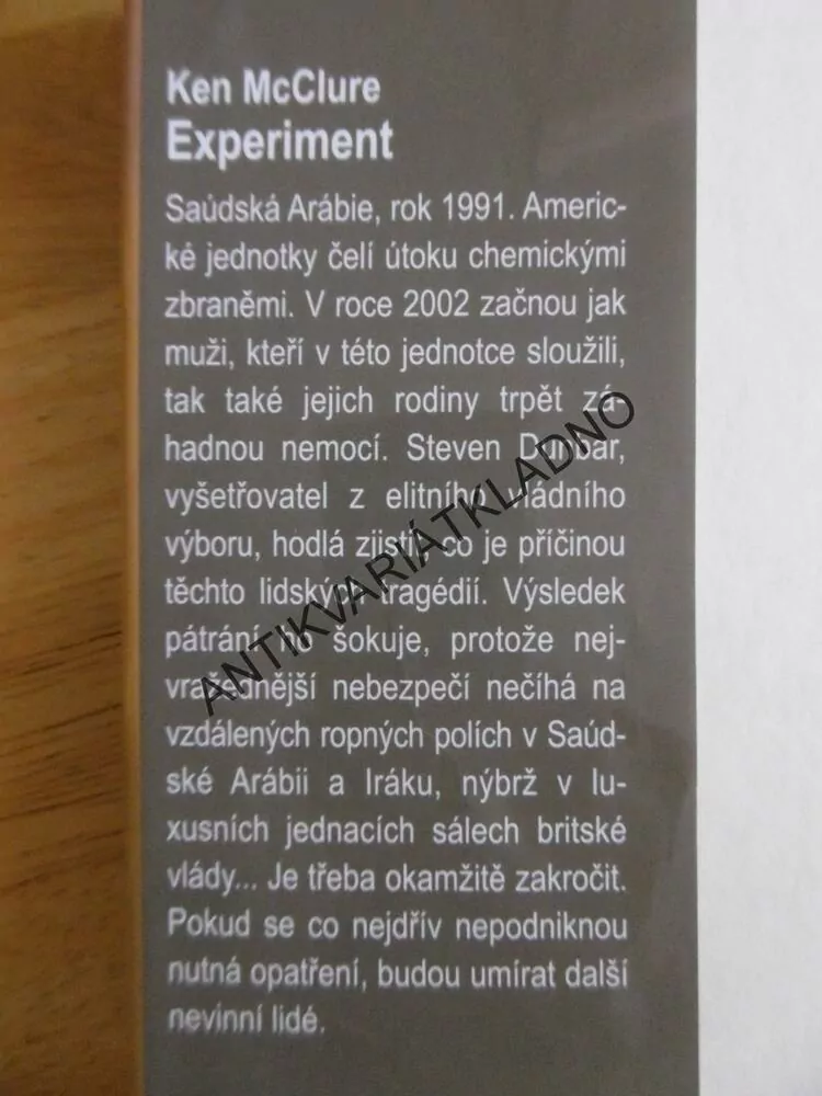 EXPERIMENT, KEN MCCLURE, **an