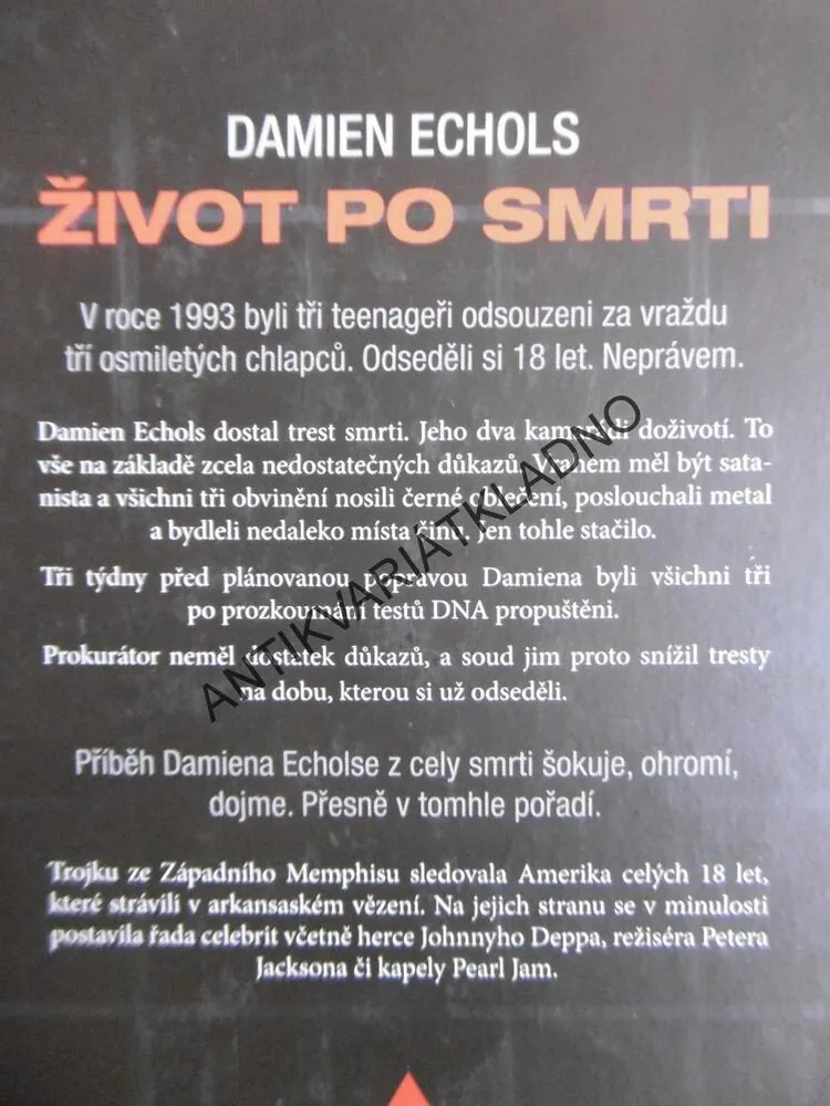 ŽIVOT PO SMRTI, DAMIEN ECHOLS, **an
