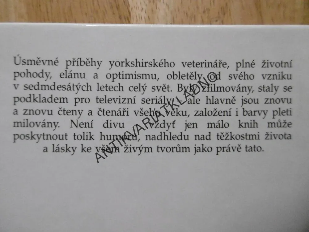 TO BY SE ZVĚROLÉKAŘI STÁT NEMĚLO, JAMES HERRIOT, **an