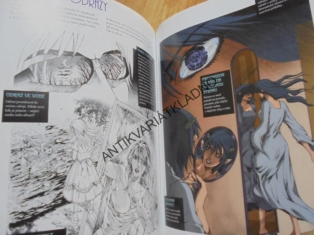 NAUČTE SE KRESLIT, MANGA, SVĚT HRŮZY A TEMNÉ MAGIE