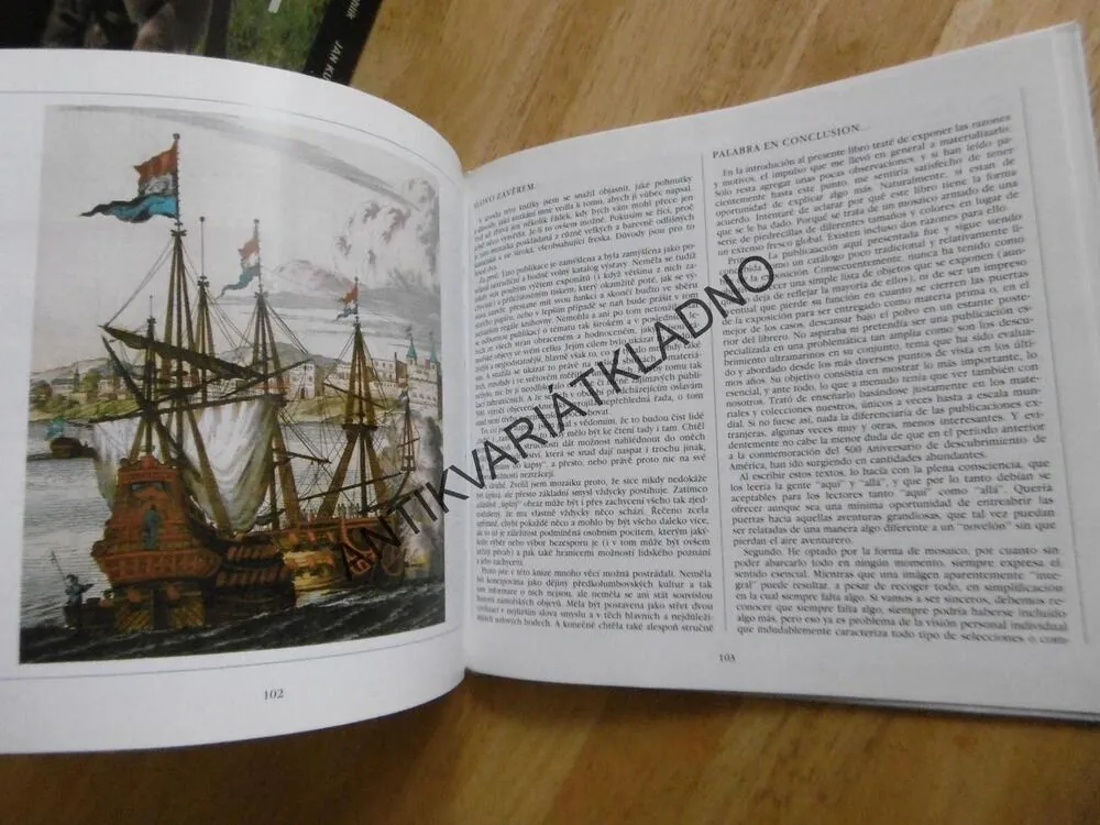 ZÁMOŘSKÉ OBJEVY, DESCUBRIMIENTOS DE ULTRAMAR, OLDŘICH KAŠPAR, **an