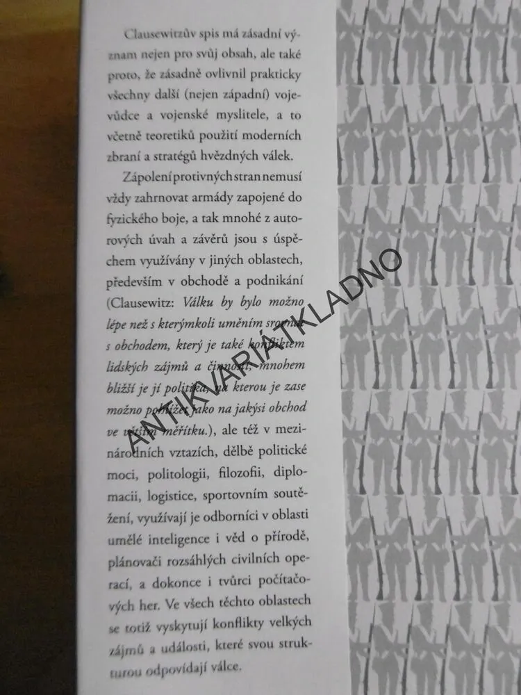 O VÁLCE, CARL VON CLAUSEWITZ, **an