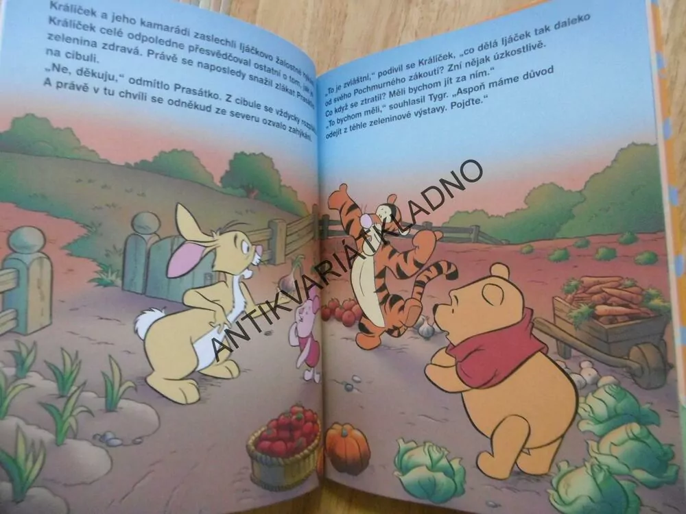 DÁ SI NĚKDO MRKVIČKU? MEDVÍDEK PÚ, WALT DISNEY, **an