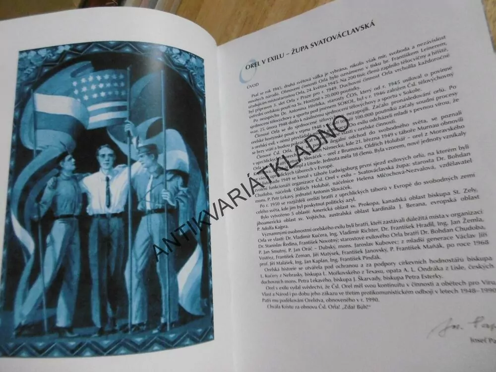 ČESKOSLOVENSKÝ OREL V EXILU, ŽUPA SVATOVÁCLAVSKÁ, **an