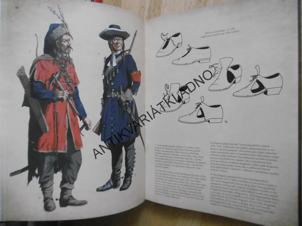 STEJNOKROJE VOJÁKŮ SLOUŽÍCÍCH V HABSBURSKÉ ARMÁDĚ 1618-1918, GUSTAV BEZDĚKOVSKÝ, **an