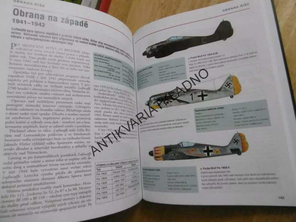 JEDNOTKY LUFTWAFFE 1939-1945, **an