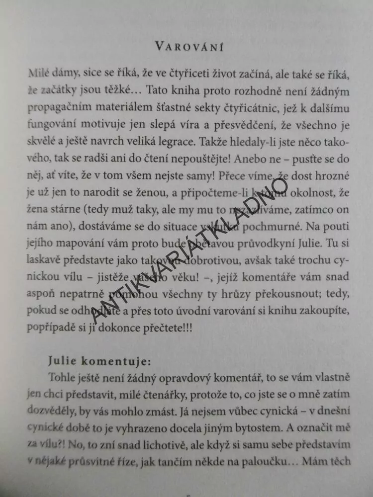 40 NA KRKU, HANA PRIMUSOVÁ, **an