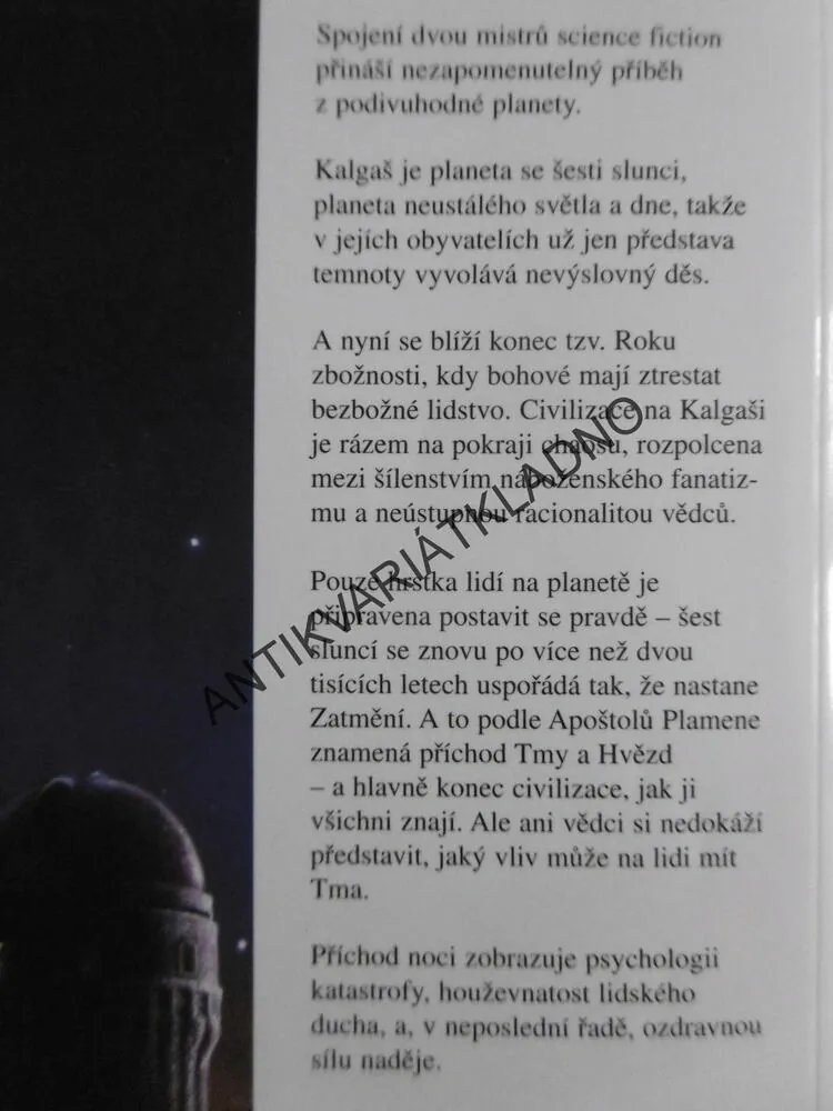 PŘÍCHOD NOCI, ISAAC ASIMOV, ROBERT SILVERBERG, **an