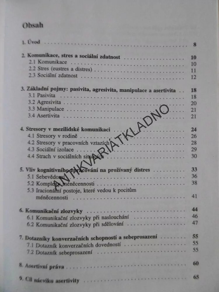 ASERTIVITOU PROTI STRESU, JAN PRÁŠKO, PRÁŠKOVÁ, **an
