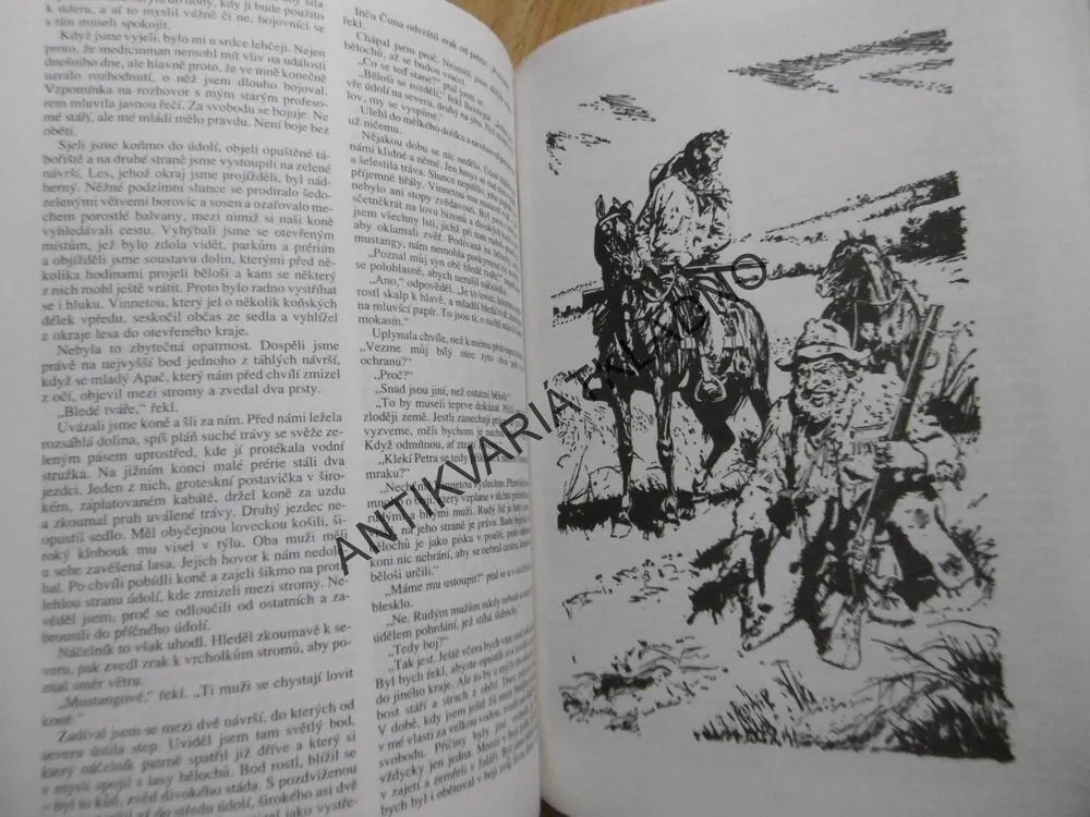 KLEKÍ PETRA BÍLÝ OTEC APAČŮ, JAROSLAV MORAVEC, BURIAN, **an