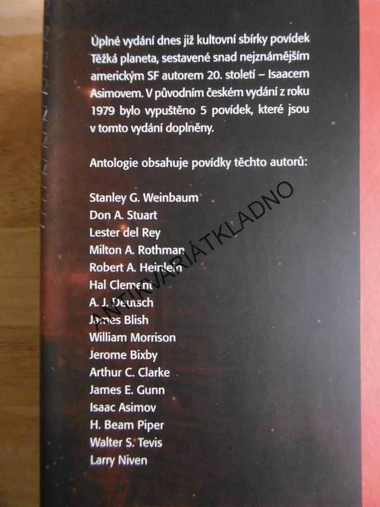 TĚŽKÁ PLANETA, ISAAC ASIMOV, **an