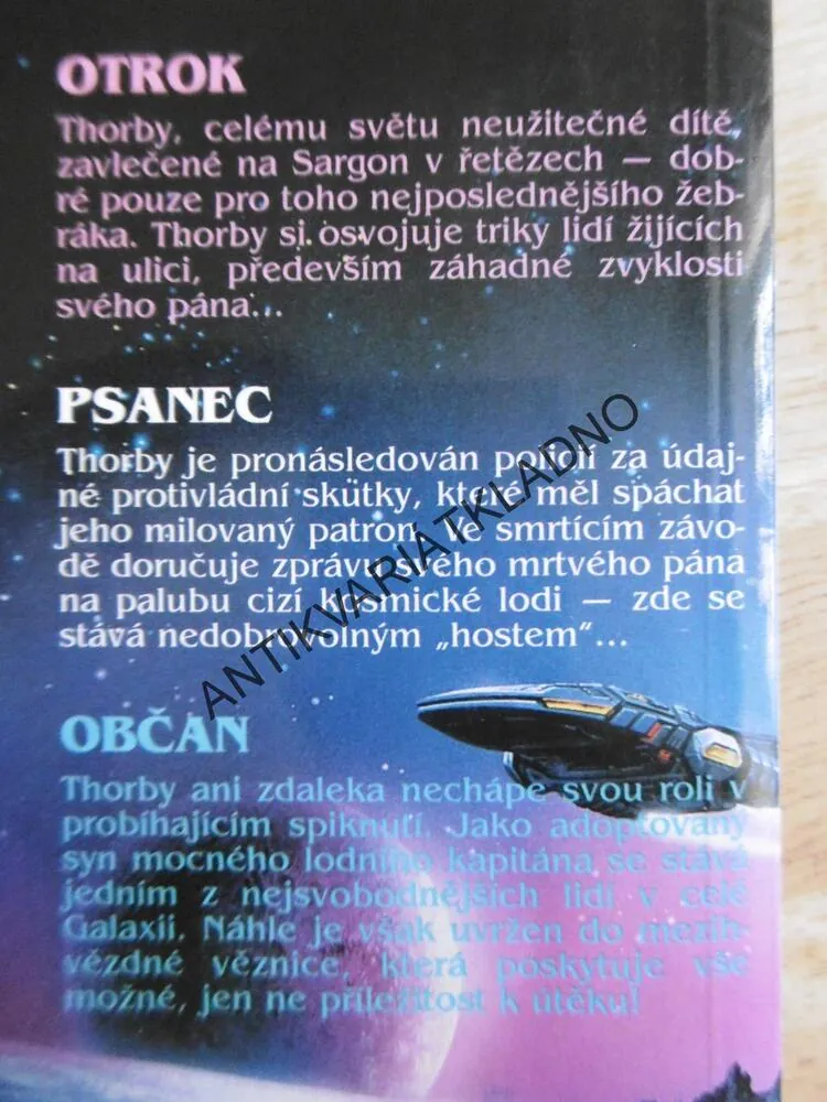 OBČAN GALAXIE, ROBERT A. HEINLEIN, **an