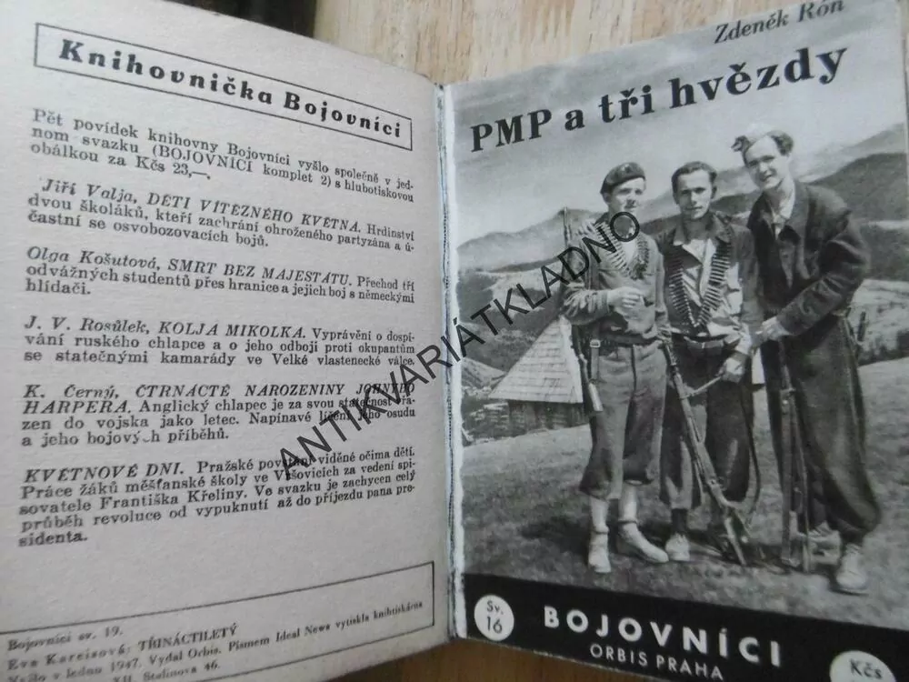 BOJOVNÍCI, 9 PŘÍBĚHŮ, ADOLF FELIX AJ. AUTOŘI, **an