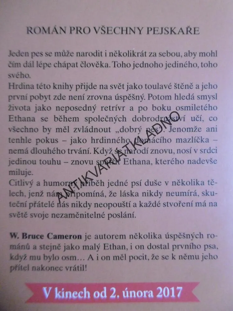 PSÍ POSLÁNÍ, W. BRUCE CAMERON,  **an
