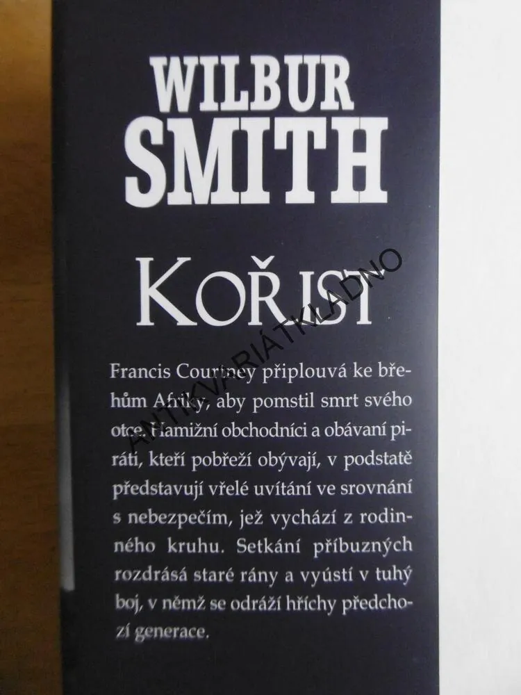 KOŘIST, WILBUR SMITH, **an
