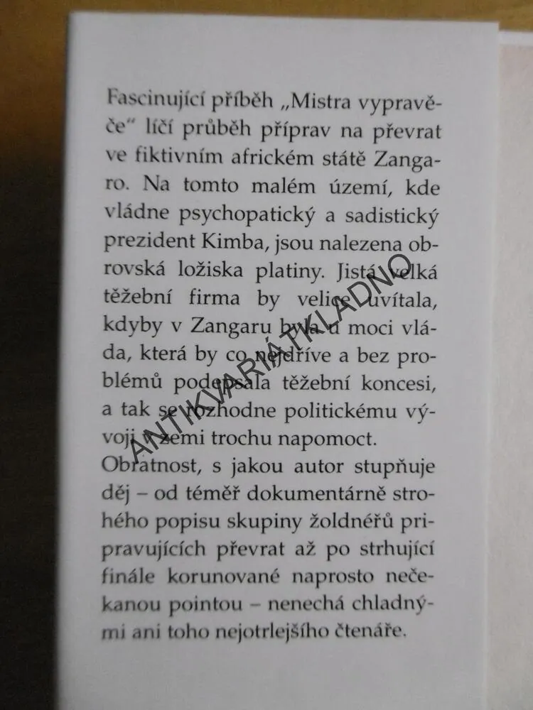 ŽOLDÁCI, FREDERICK FORSYTH, **an