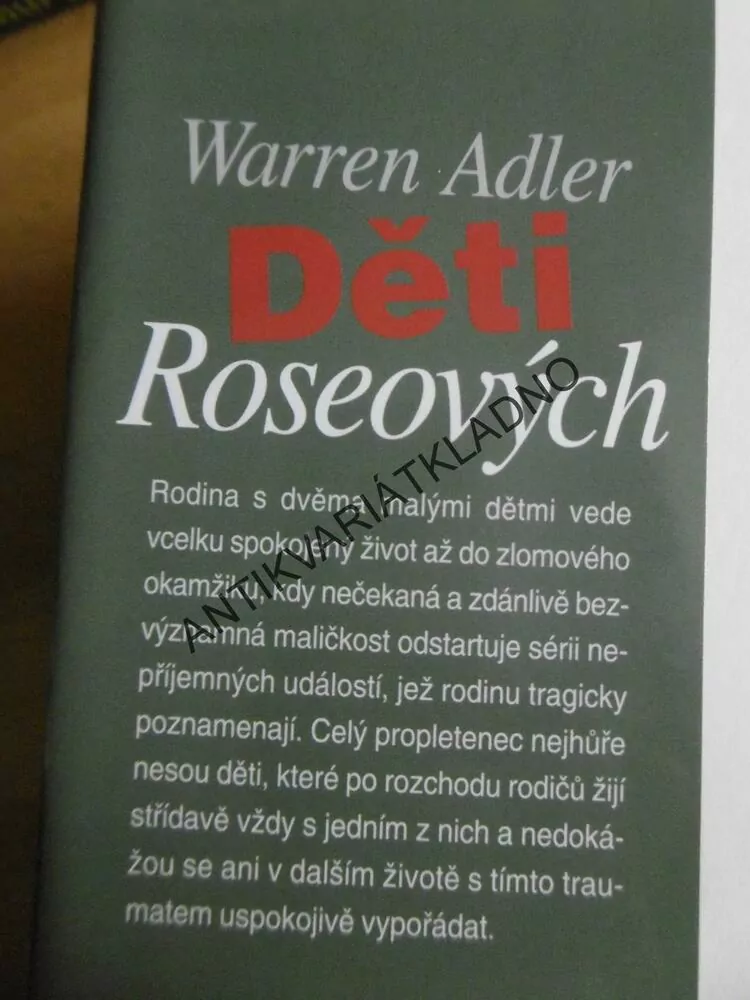 DĚTI ROSEOVÝCH, WARREN ADLER, **an
