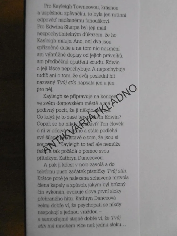 TVŮJ STÍN, JEFFERY DEAVER, **an