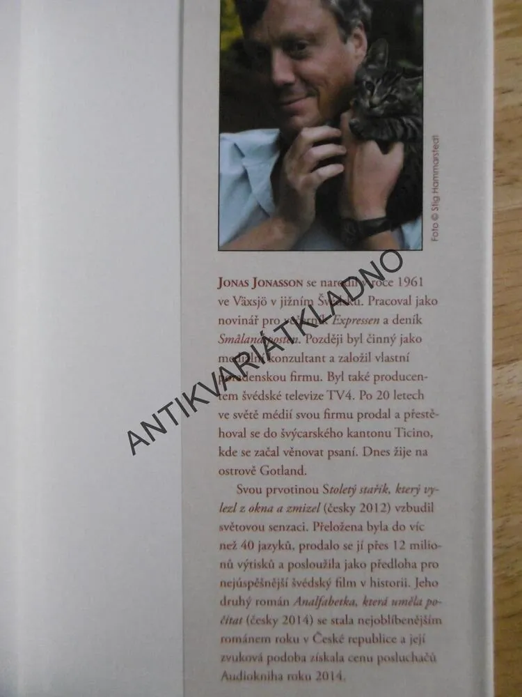 ZABIJÁK ANDERS A JEHO PŘÁTELÉ (A SEM TAM NEPŘÍTEL), JONAS JONASSON, **an
