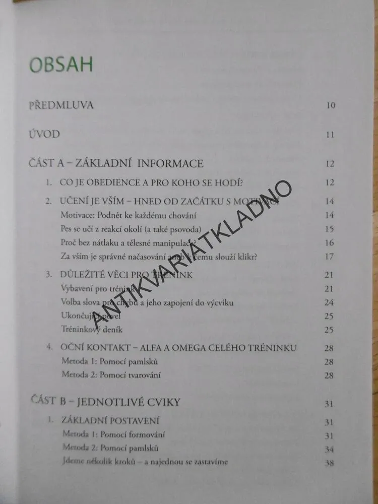 VÝCVIK PSA K DOKONALÉ POSLUŠNOSTI, OBEDIENCE KROK ZA KROKEM,IMKE NIEWÖHNER, **an