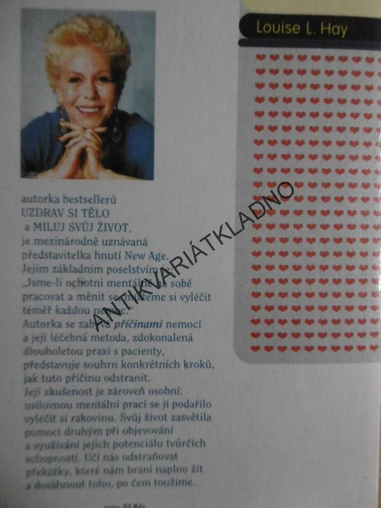 MILUJ SVŮJ ŽIVOT, LOUISE L.HAY,