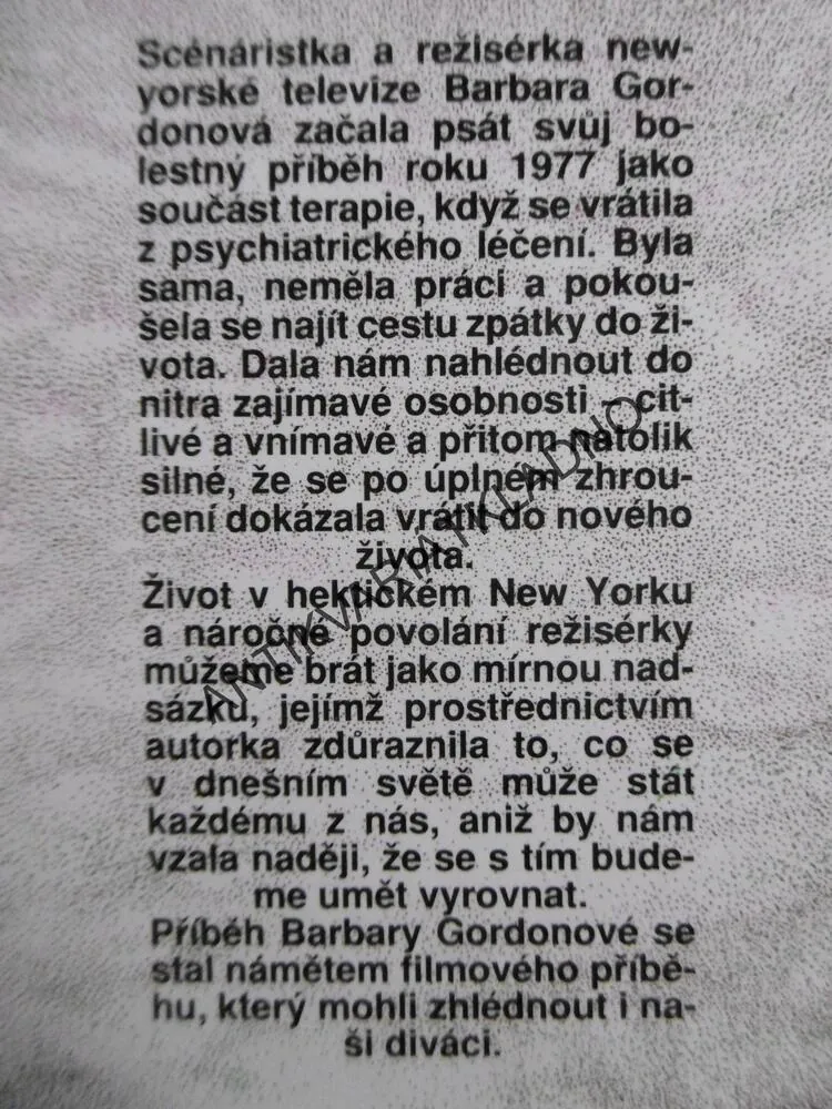 TANČÍM TAK RYCHLE JAK DOKÁŽU, BARBARA GORDONOVÁ, **an