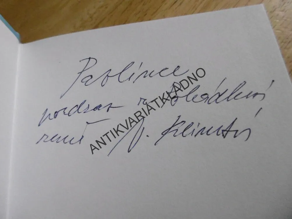 MILOSTNÉ HRY ZAJÍCŮ NA JIZERSKÝCH LUKÁCH, VÍTĚZSLAVA KLIMTOVÁ - autogram, **an