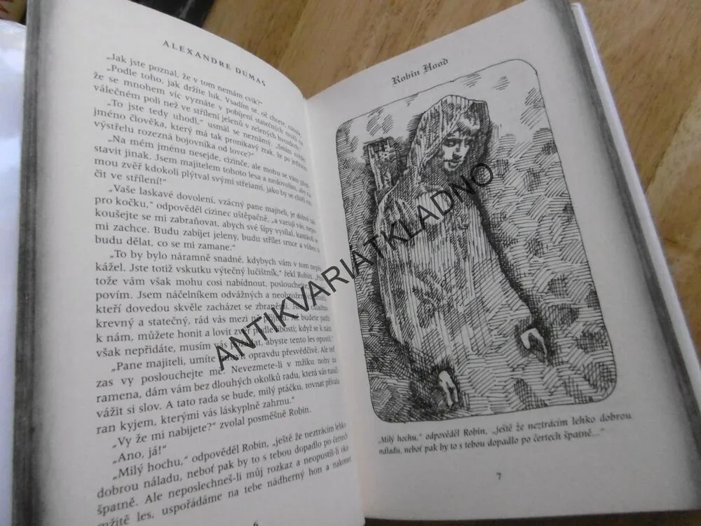 ROBIN HOOD, ALEXANDER DUMAS, **an