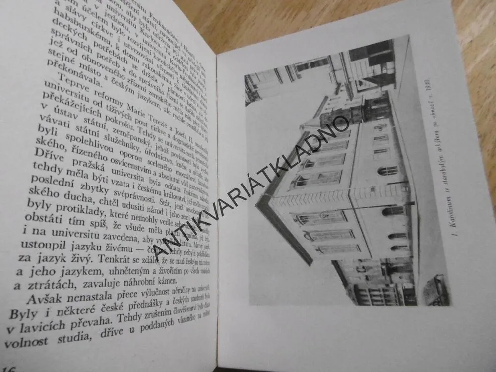 KARLOVA UNIVERSITA VŽDY JEN NAŠE, VÁCLAV VOJTÍŠEK, BRNO 1946, **an