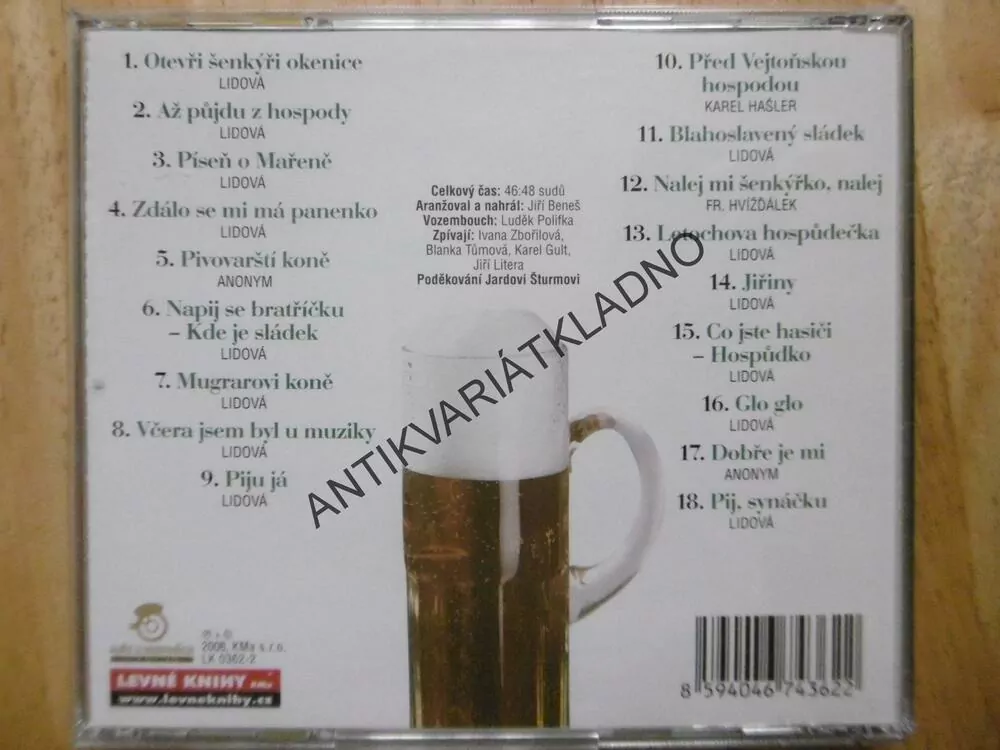 HITY ČESKÉ PÍPY, CD HUDBA