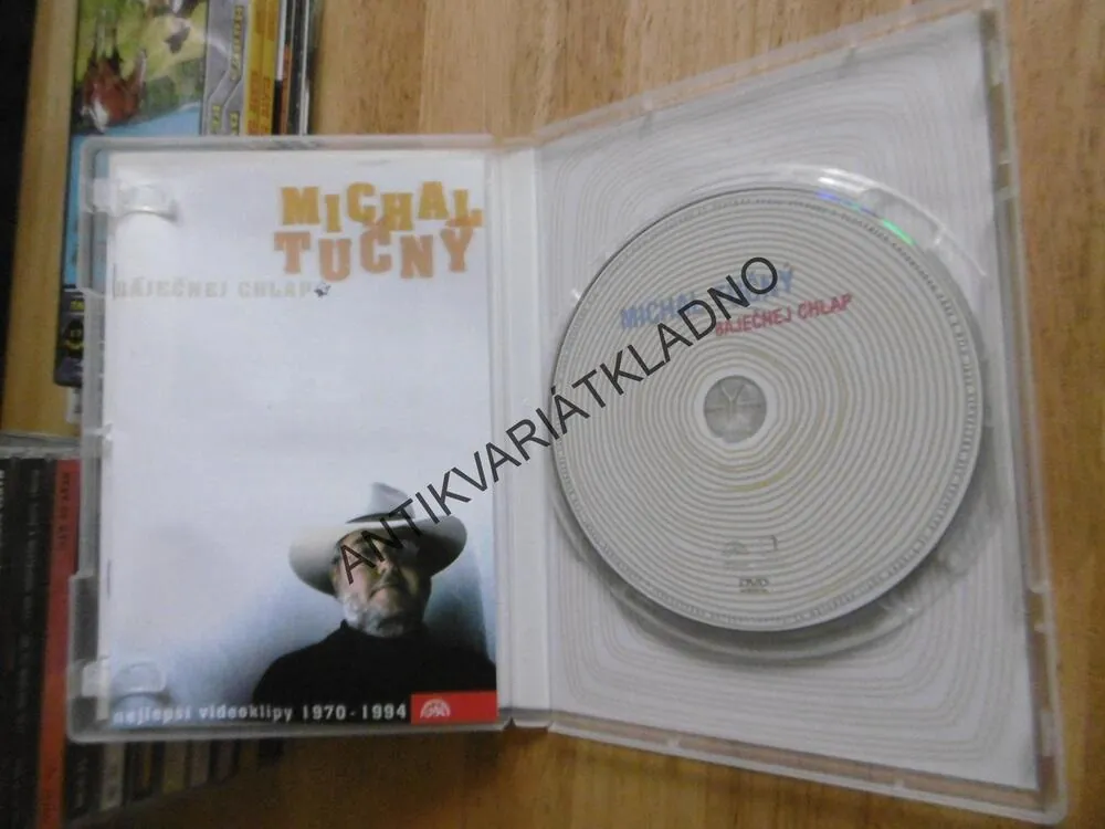 MICHAL TUČNÝ, BÁJEČNÝ CHLAP, DVD FILM HUDBA