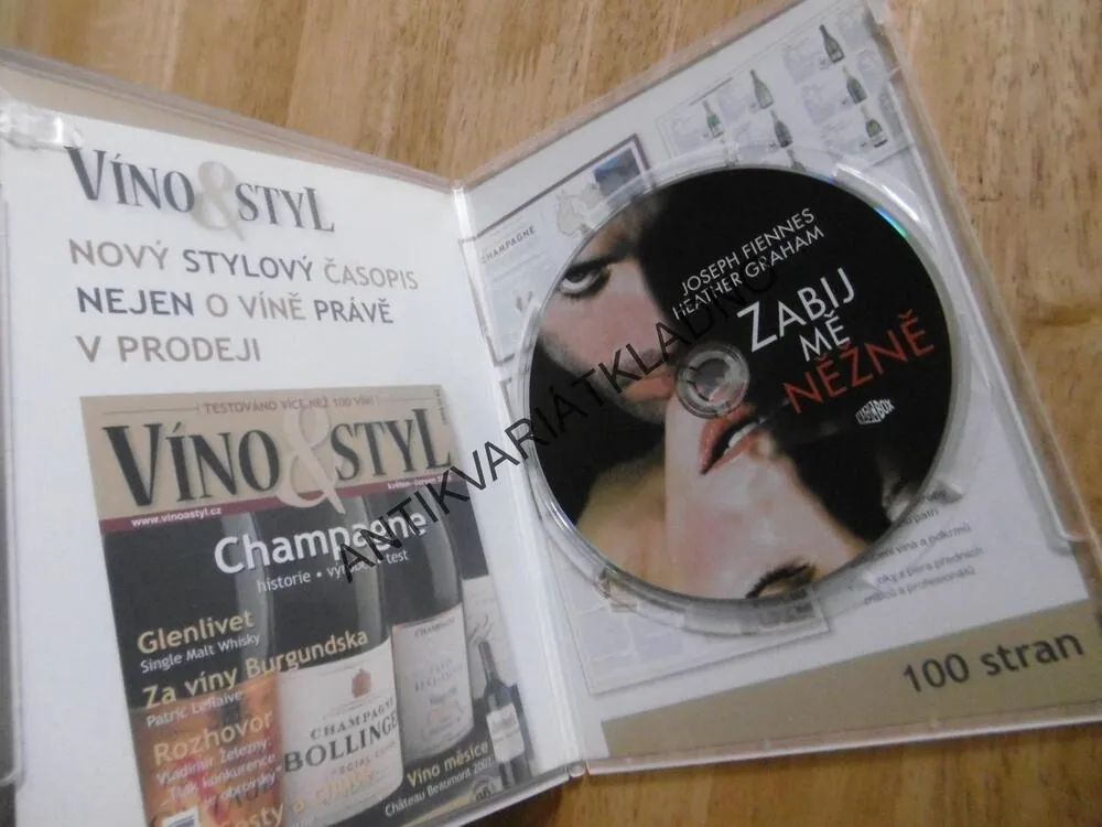 ZABIJ MĚ NĚŽNĚ, DVD FILM