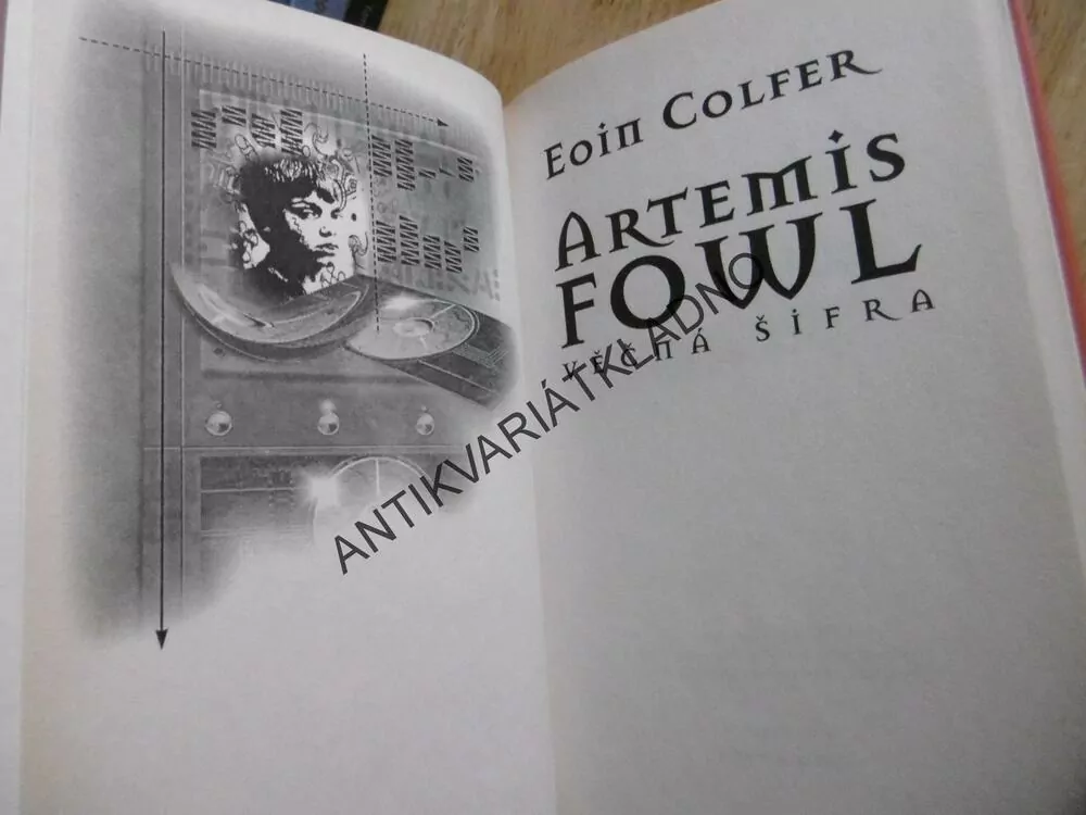 ARTEMIS FOWL, VĚČNÁ ŠIFRA, EOIN COLFER, **an