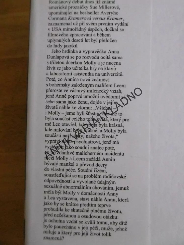 DOBRÁ MATKA, SUE MILLEROVÁ, **an