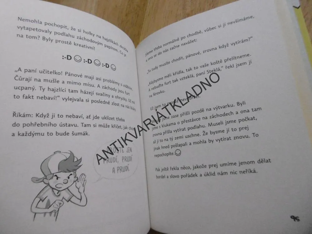 PRŮŠVIHY DRZÉHO ZÁŠKOLÁKA, LÁĎA HRUŠKA, FILIP ŠKODA, **an