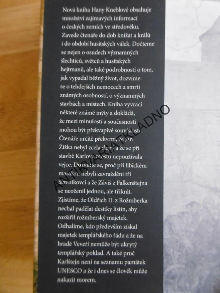 ŽIVOT V ČESKÝCH ZEMÍCH STŘEDOVĚKU, HANA KNEBLOVÁ, **an