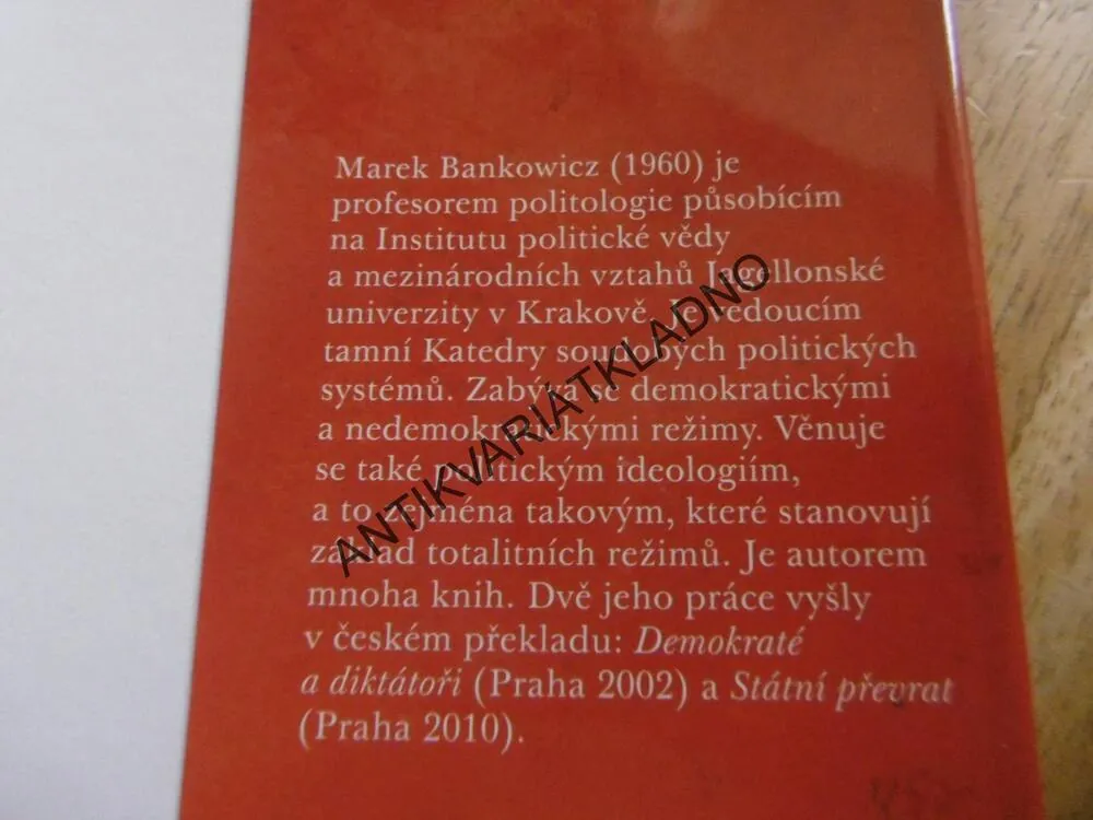 KRITIKOVÉ MARXISMU, MAREK BANKOWICZ, LENIN ,MASARYK, TGM, AJ. **an