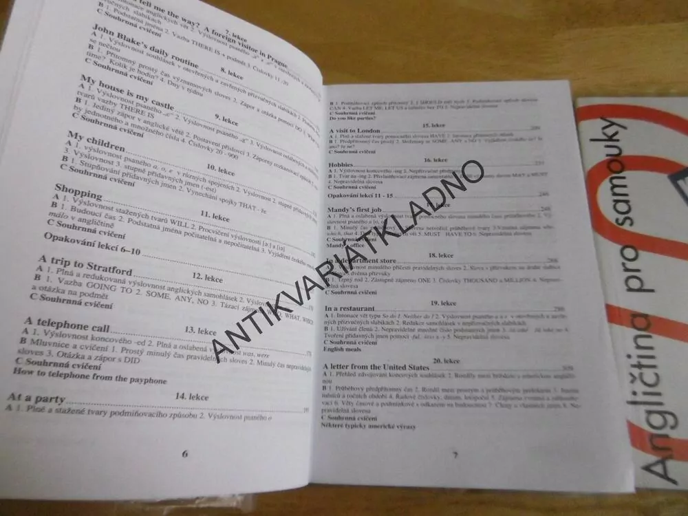 ANGLIČTINA PRO SAMOUKY, + SLOVNÍK, **an