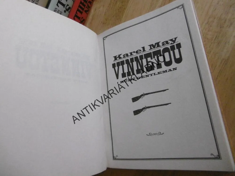 VINNETOU, RUDÝ GENTLEMAN, KAREL MAY, **an
