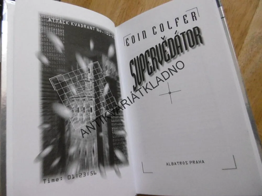 SUPERVĚDÁTOR, EOIN COLFER, **an