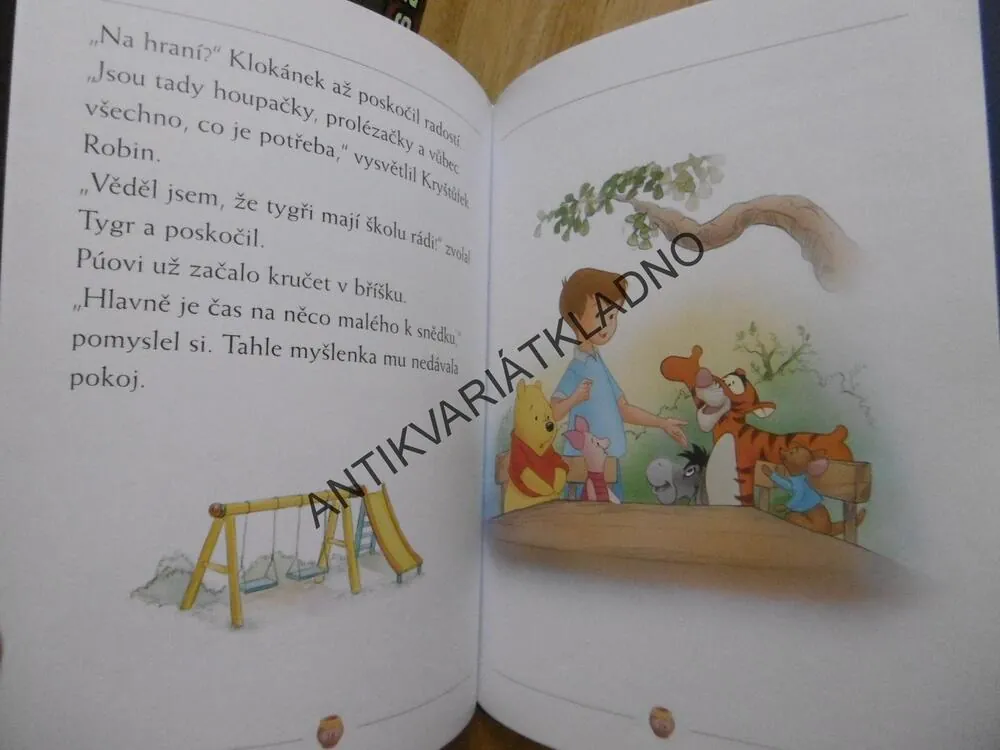 MEDVÍDEK PÚ JDE DO ŠKOLY, POVÍDÁNÍ O MEDVÍDKOVI PÚ, WALT DISNEY, **an