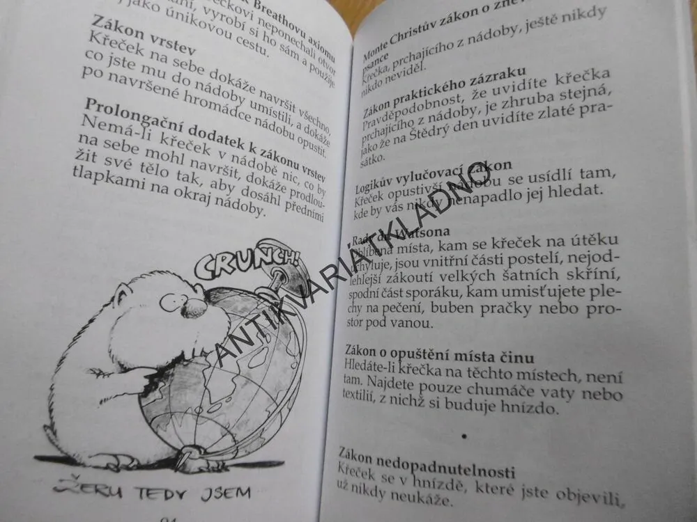 MURPHYHO ZÁKONY A DOMÁCÍ ZVÍŘATA, KARL WAGNER, **an
